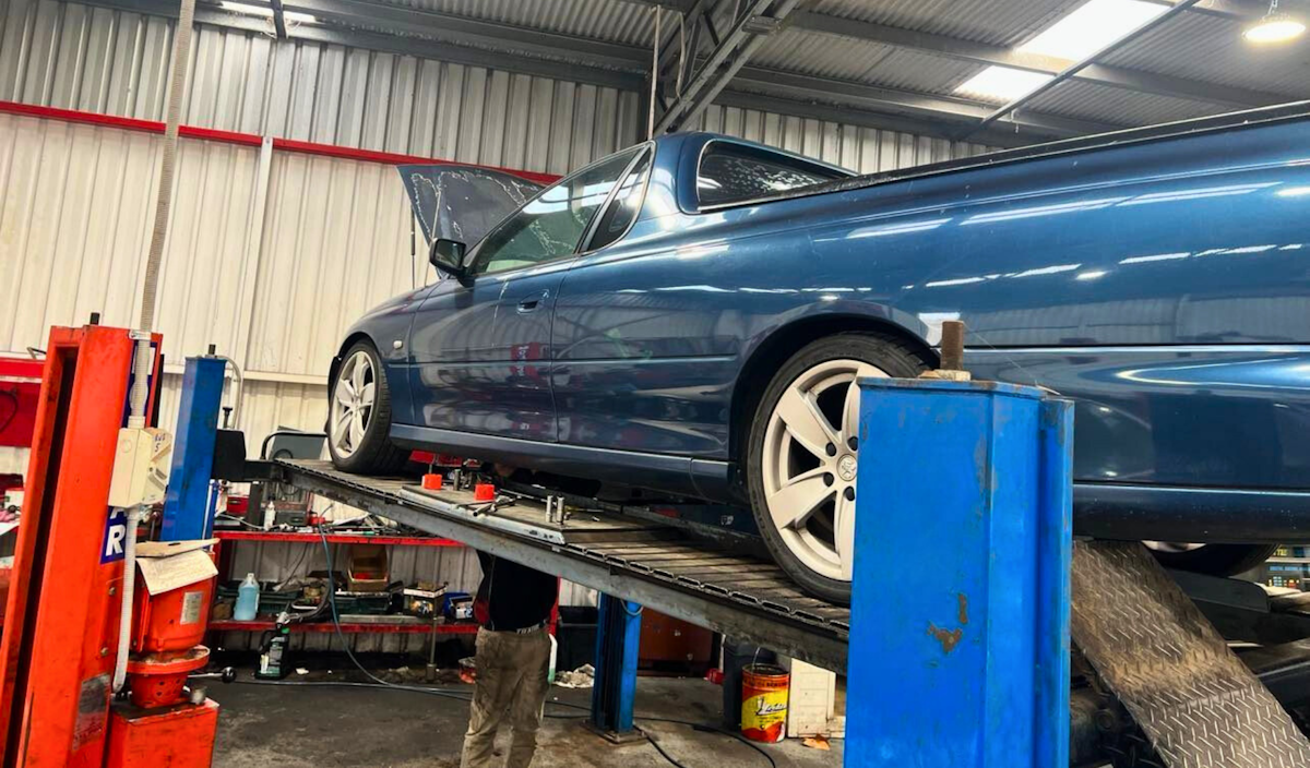 2002 VY Commodore gearbox replacement